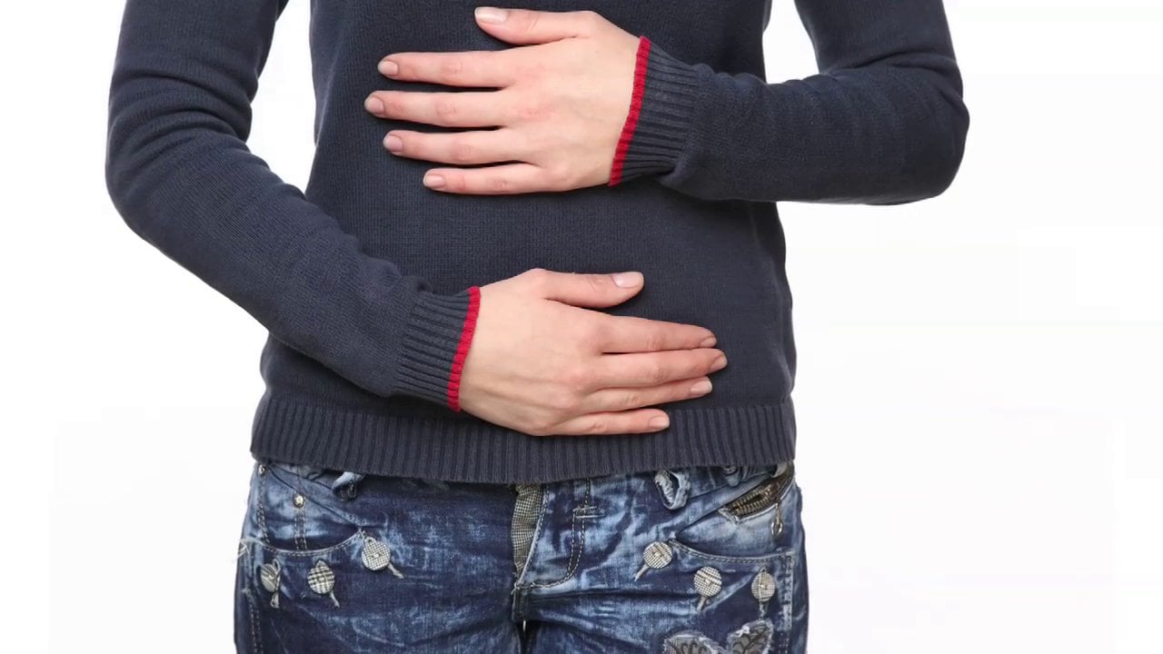Abdominal and back pain in a woman with menstrual pain